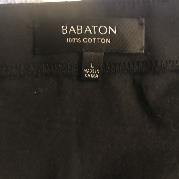 Cute Black Off Shoulder Babaton Top - Size Large - Picture 5 of 7